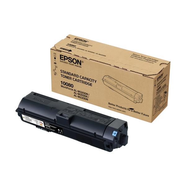 Epson Standard Capacity Toner Cartridge Black (Epson S110080 - Nero - originale - cartuccia toner - per WorkForce AL-M310DN, AL-M310DTN, AL-M320DN, AL-M320DTN)