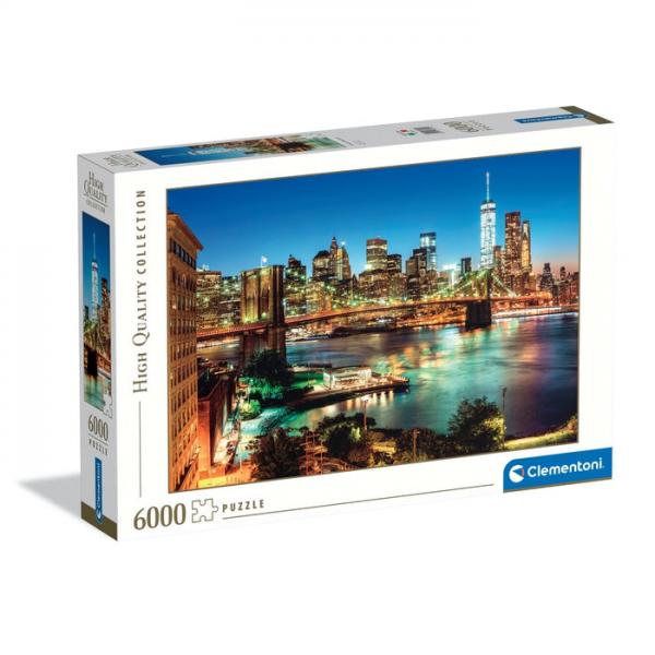 Clementoni High Quality Collection Brooklyn Bridge Lights - 6000 pezzi (6000 pcs HQC Brooklyn Bridge Lights)