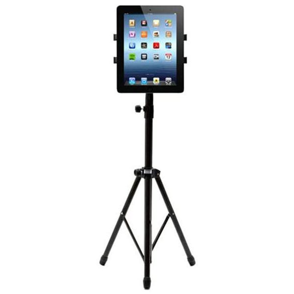 CoreParts MSPP2909 supporto per personal communication Nero (Universal Tripod Stand for - 7-10.1 tablets Tablet - Multi-Direction Height 66-120cm - Warranty: 12M)