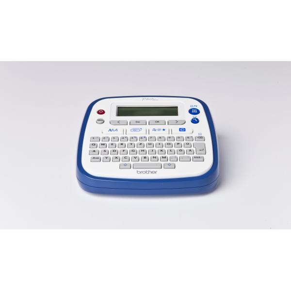 Brother P-touch D200WNVP stampante per etichette [CD] Trasferimento termico 180 x 180 DPI 20 mm/s TZe QWERTY (P-TOUCH D200BWVP TZE/3.5 - 12MM - TZE / 3.5 - 12MM)