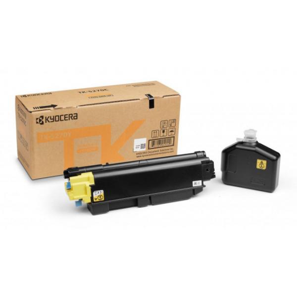 KYOCERA TK-5270Y cartuccia toner 1 pz Originale Giallo (KYO YELLOW TONER CASETTE 6K)
