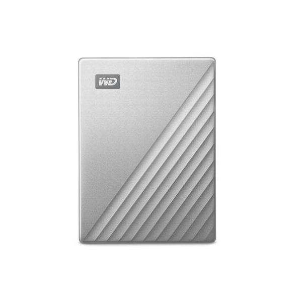 Western Digital WDBFTM0040BSL-WESN disco rigido esterno 4 TB USB tipo-C 3.2 Gen 1 [3.1 Gen 1] Argento (WD My Passport Ultra WDBFTM0040BSL - 4)