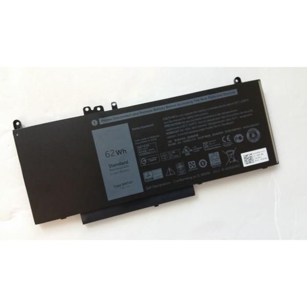 DELL HK6DV ricambio per laptop Batteria (Battery, 62WHR, 4 Cell, - Lithium Ion HK6DV, Battery, - DELL, Latitude E5470, E5570 - Warranty: 12M)