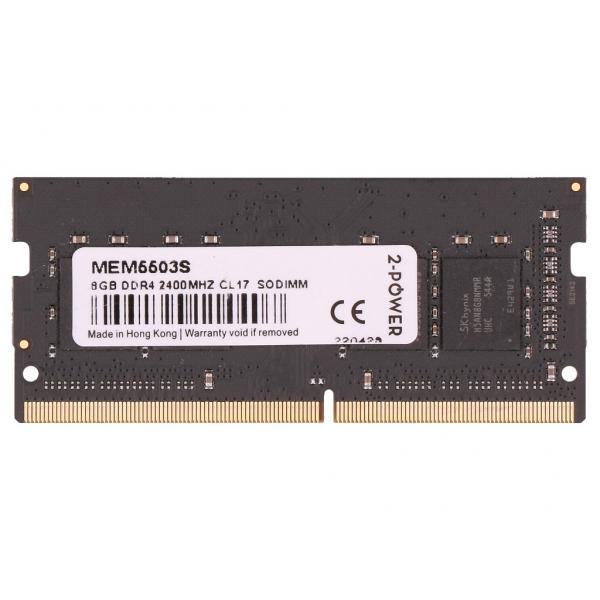 2-Power MEM5503S memoria 8 GB 1 x 8 GB DDR4 260-pin SO-DIMM (8GB DDR4 2400MHz CL17 SoDIMM)