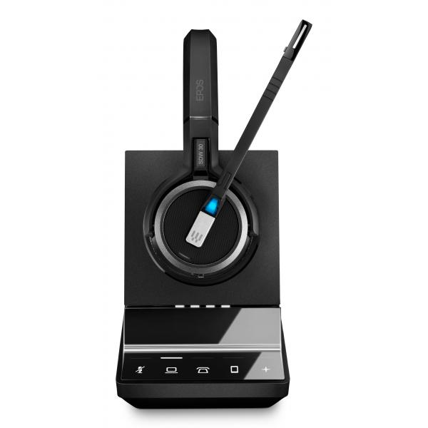 EPOS IMPACT SDW 5035 - EU/UK/AUS Auricolare Wireless A Padiglione Ufficio Nero (Impact Sdw 5035 - Eu/Uk/Aus - Headset Wireless Head-Band - Office/Call Center Black - Warranty: 12M)