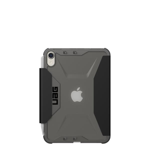 Urban Armor Gear 123282114043 custodia per tablet 21,1 cm [8.3] Custodia a libro Grigio (UAG Rugged Case for iPad Mini [6th Gen, 2021] [8.3-inch] - Plyo Black/Ice - Flip cover for tablet - black, ice