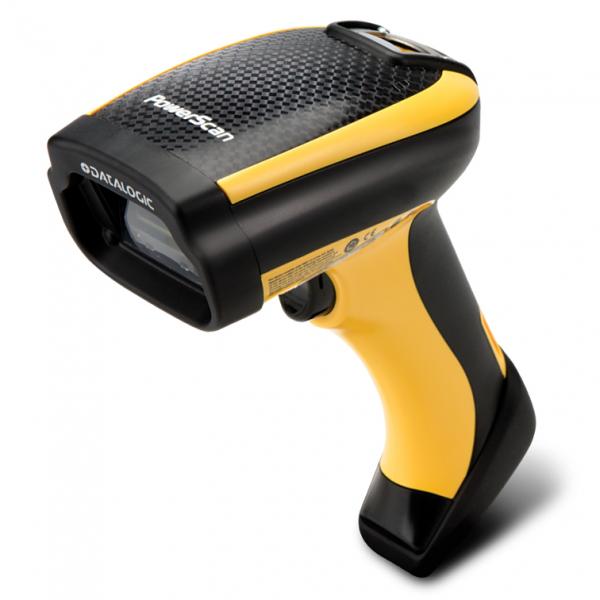 Datalogic POWERSCAN PD9100 Lettore di codici a barre portatile 1D LED Nero, Giallo (POWERSCAN D9100 - LINEAR IMAGER IN)