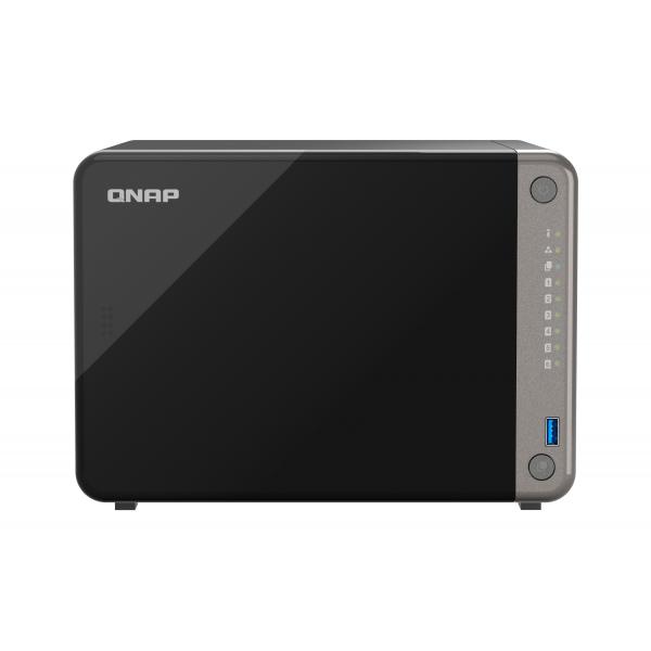 QNAP TS-AI642-8G server NAS e di archiviazione Tower ARM Cortex-A76 8 GB Nero (QNAP TS-AI642 - NAS-server)