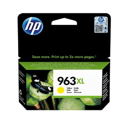 HP Cartuccia di inchiostro giallo originale 963XL ad alta capacità (INK CARTRIDGE NO 963XL YELLOW - BLISTER)