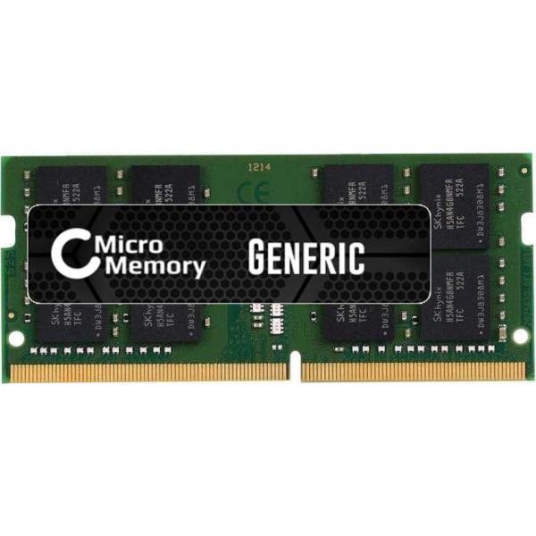 CoreParts MMKN123-16GB memoria 1 x 16 GB DDR4 260-pin SO-DIMM (16GB Memory Module 2666Mhz - DDR4 Major SO-DIMM 2666MHz - DDR4 MAJOR SO-DIMM - Warranty: 120M)