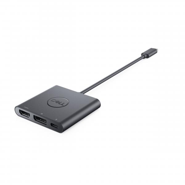DELL Adattatore da USB-C a HDMI/DP con pass-through di alimentazione (Adapter - Adapter - USB-C - to HDMI/ DisplayP with Power - Warranty: 12M)
