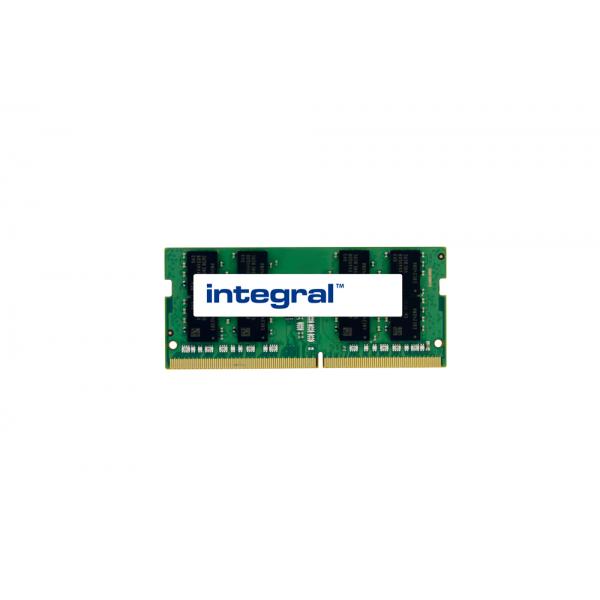 Integral M471A4G43MB1-CTD-IN memoria 32 GB 1 x 32 GB DDR4 260-pin SO-DIMM (32GB LAPTOP RAM MODULE DDR4 2666MHZ PC4-21300 UNBUFFERED NON-ECC SODIMM 1.2V 2GX8 CL19 INTEGRAL)