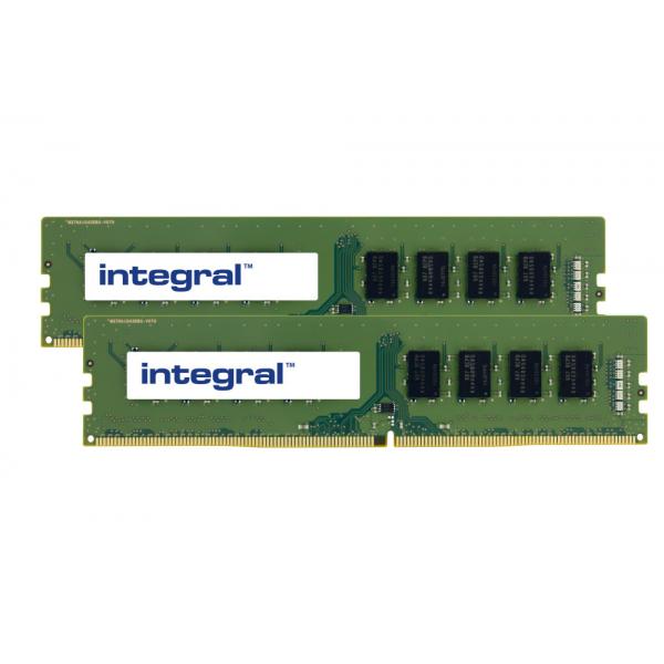 Integral CT2K16G4DFS832A-IN memoria 32 GB 2 x 16 GB DDR4 288-pin DIMM (32GB [2x16GB] PC RAM MODULE KIT DDR4 3200MHZ PC4-25600 UNBUFFERED NON-ECC DIMM 1.2V 2GX8 CL22 INTEGRAL)