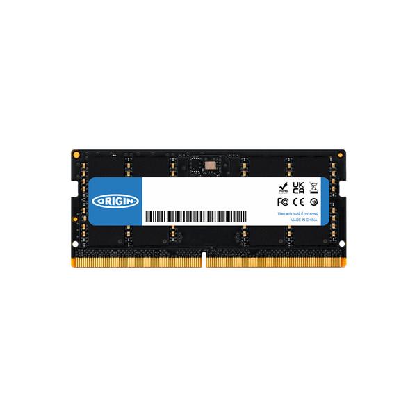 Origin Storage KVR52S42BS6-8-OS memoria 8 GB 1 x 8 GB DDR5 262-pin SO-DIMM (Origin Storage 8GB DDR5 5600MHz SODIMM 1Rx16 Non-ECC 1.1V)