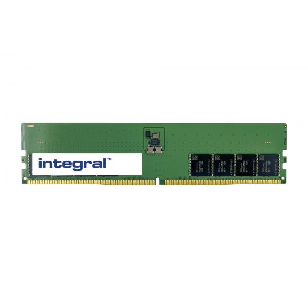 Integral SNPWMMC0C/32G-IN memoria 32 GB 1 x 32 GB DDR5 288-pin DIMM (32GB PC RAM MODULE DDR5 4800MTs PC5-38400 UNBUFFERED NON-ECC DIMM 1.1V 2GX8 CL40 INTEGRAL)