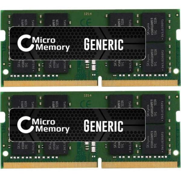 CoreParts MMKN149-32GB memoria 2 x 16 GB DDR4 260-pin SO-DIMM (32GB Memory Module, 2666Mhz - DDR4 Major SO-DIMM -Kit - 2x16GB - Warranty: 120M)