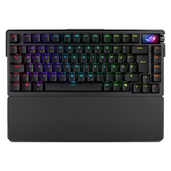 ASUS ROG Azoth Extreme tastiera Gaming USB + RF Wireless + Bluetooth Nero (ASUS ROG Azoth Extreme 75 Custom Gaming Keyboard) - Versione UK
