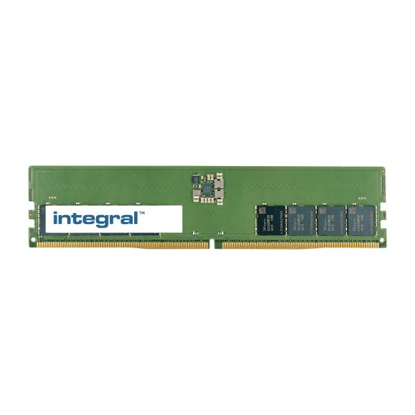 Integral TS2GLA64V6E1-IN memoria 16 GB 1 x 16 GB DDR5 288-pin DIMM (16GB PC RAM MODULE DDR5 5600MTs PC5-44800 UNBUFFERED NON-ECC DIMM 1.1V 2GX8 CL46 INTEGRAL)