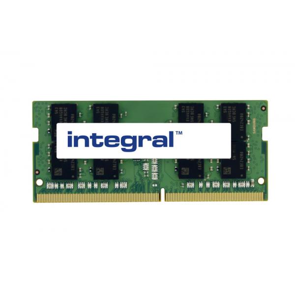 Integral TS2GSH64V2E4-IN memoria 16 GB 1 x 16 GB DDR4 260-pin SO-DIMM (16GB LAPTOP RAM MODULE DDR4 3200MHZ PC4-25600 UNBUFFERED NON-ECC SODIMM 1.2V 2GX8 CL22 INTEGRAL)