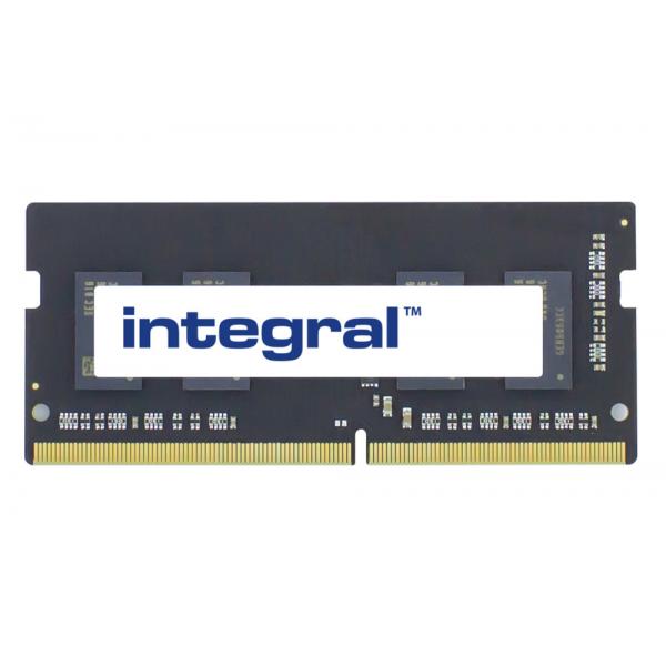 Integral TED44G2666C19-S01-IN memoria 4 GB 1 x 4 GB DDR4 260-pin SO-DIMM (4GB LAPTOP RAM MODULE DDR4 2666MHZ PC4-21300 UNBUFFERED NON-ECC SODIMM 1.2V 512X8 CL19 INTEGRAL)