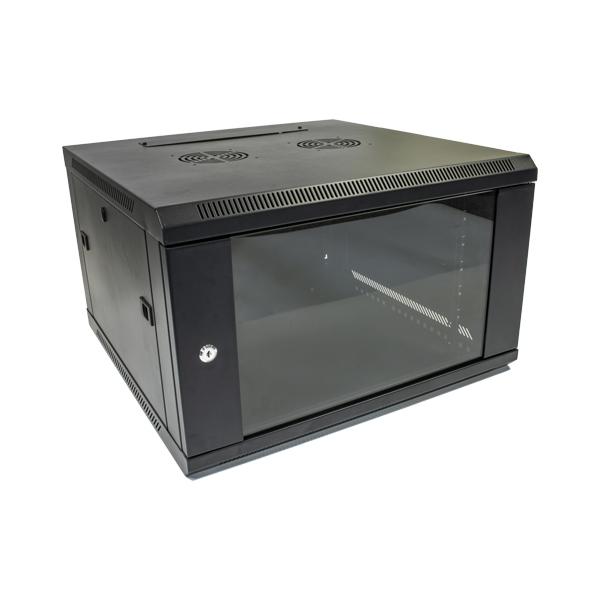 Cablenet 52-12U600BLK-FLAT rack 12U Da parete Nero (CNL 12U WCab 600mm Bk FLATPACK)