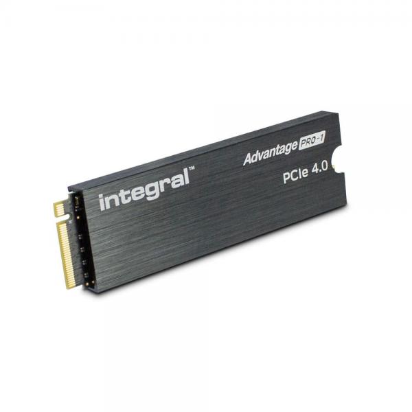 Integral TM8FFH002T0C128-IN drives allo stato solido 2 TB M.2 PCI Express 4.0 NVMe TLC (2TB - 2000GB SSD M.2 2280 NVME 1.4 PCIe Gen4 x4 R-7400MBs W-6700MBs IOPS R-850K W-1000K TBW 1000 WITH HEATSINK