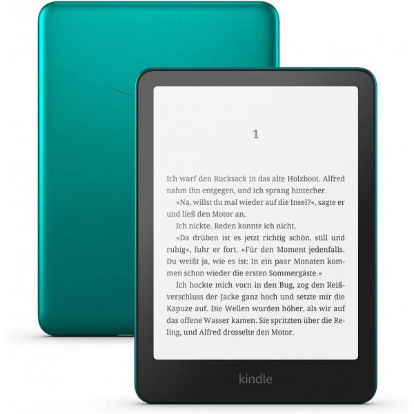 Amazon Kindle Paperwhite Signature Edition lettore e-book Touch screen 32 GB Wi-Fi Verde, Metallico (Amazon Kindle Paperwhite Signature Edition - 12. Generation - eBook-Reader - 32 GB - 17.8 cm [7])