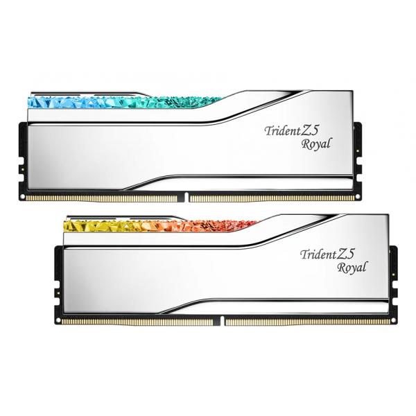 G.Skill Trident Z5 Royal F5-6400J3239G32GX2-TR5S memoria 64 GB 2 x 32 GB DDR5 6400 MT/s 288-pin DIMM (64GB[32GBx2] G.SKILL Trident Z5 ROYAL DDR5 6400MHz CL32 KIT)