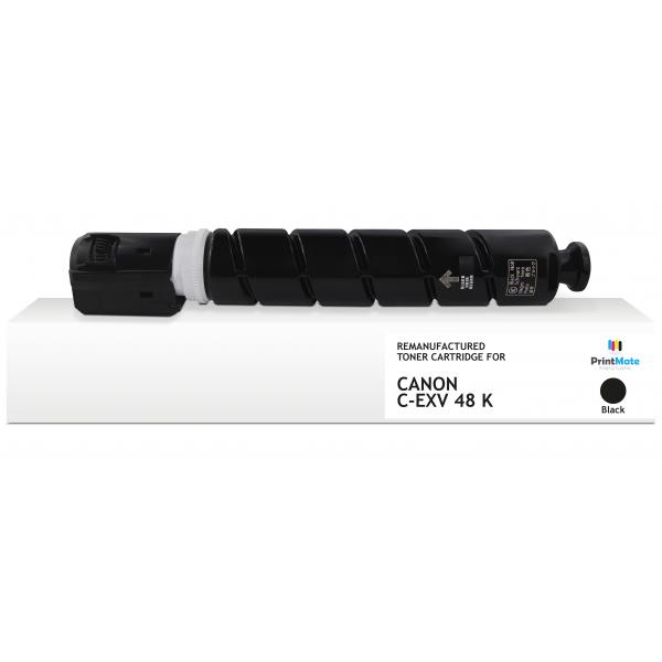 PrintMate K40165F6 cartuccia toner 1 pz Compatibile Nero (REMANUFACTURED C-EXV48 BLACK TONER)