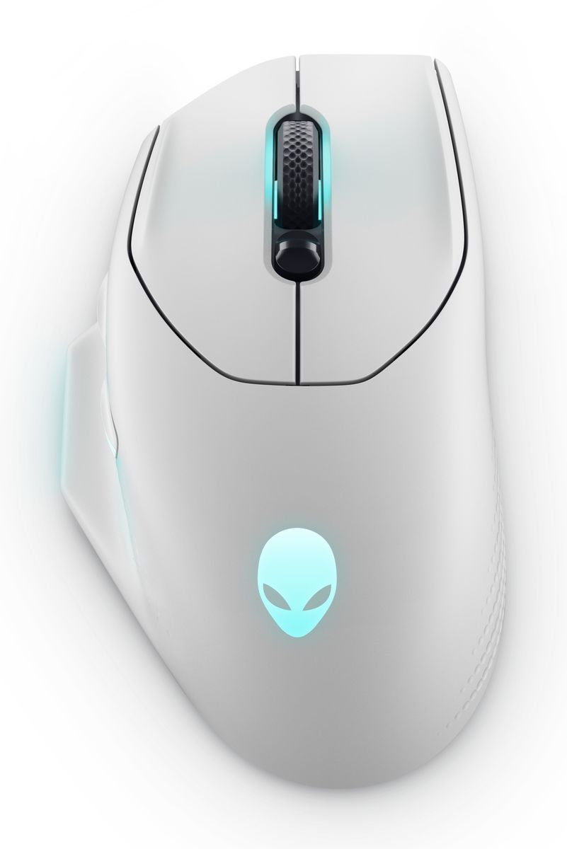 Alienware AW620M mouse Gaming Mano destra RF Wireless + USB Type-C Ottico 26000 DPI (AW620M ALIENWARE WIRELESS - MOUSE [LUNAR LIGHT])