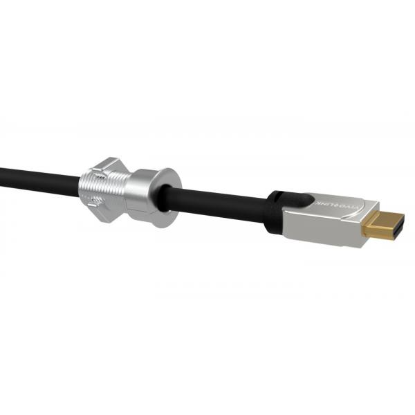 Vivolink VLDG22L cavo di rete Alluminio (Solution for cables through - desks aluminium large up to - 55mm - Warranty: 36M)