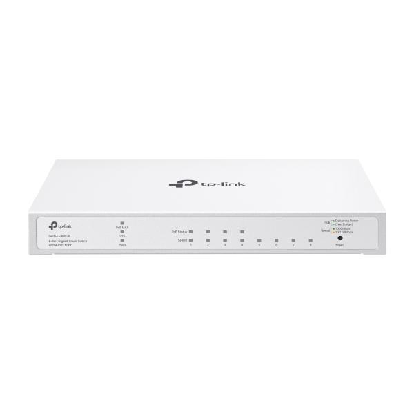 TP-Link FESTA FS308GP switch di rete Gestito Gigabit Ethernet [10/100/1000] Supporto Power over Ethernet [PoE] Bianco (TP-LINK Festa FS308GP - Switch)