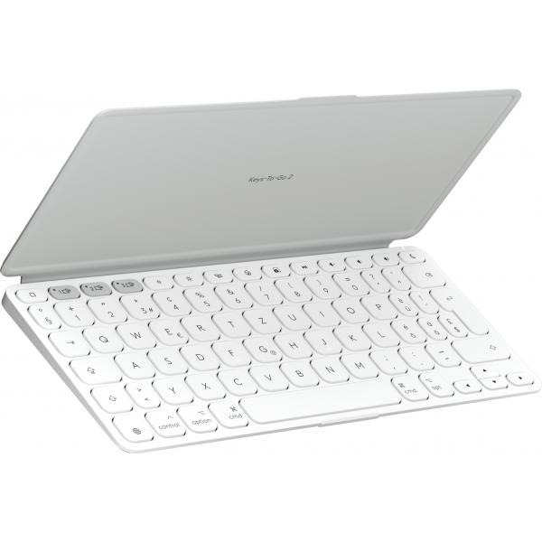 Logitech Keys-To-Go 2 (KEYS-TO-GO 2 - PALE GREY - DEU - WESTMID-511)