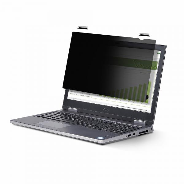 StarTech.com Filtro Privacy Touch da 15,6” 16:9, antiriflesso, pellicola protettiva per monitor di computer portatile, angolo di visuale di +/- 30 gradi, Flip-Up (15.6IN LAPTOP PRIVACY SCREEN - ANTI-
