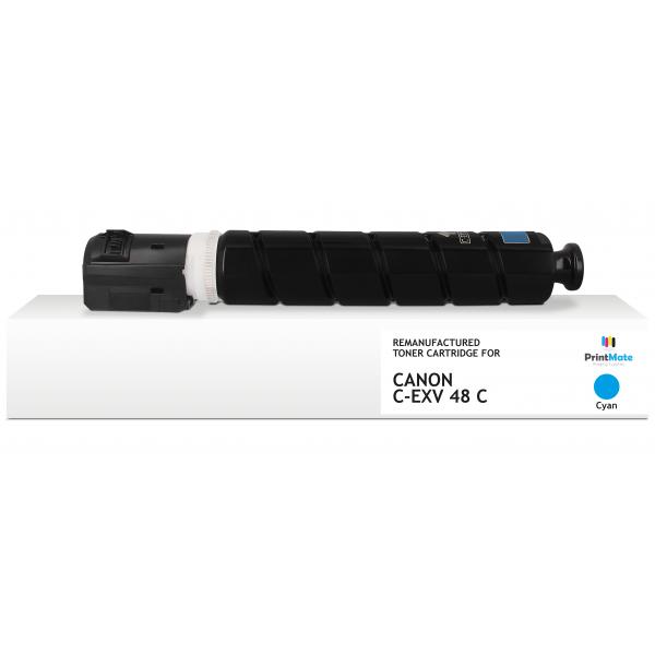 PrintMate K40166F6 cartuccia toner 1 pz Compatibile Ciano (REMANUFACTURED C-EXV48 CYAN TONER)