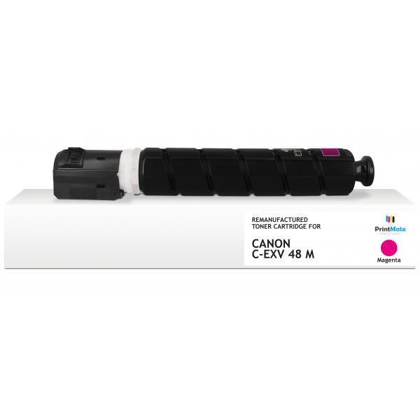 PrintMate K40167F6 cartuccia toner 1 pz Compatibile Magenta (REMANUFACTURED C-EXV48 MAGENTA TONER)