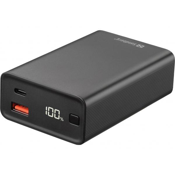 Sandberg Travel Powerbank 20000 PD65W (Travel Powerbank 20000 PD65W - Travel Powerbank 20000 PD65W - Warranty: 60M)