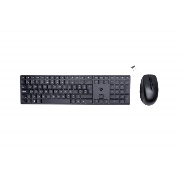 HP Combo tastiera e mouse wireless 650 (650 Wireless Keyboard and - Mouse Combo - EU - Warranty: 12M)