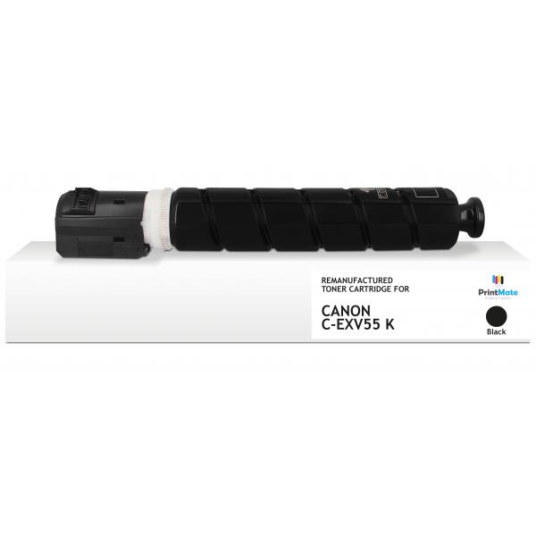 PrintMate K40137F6 cartuccia toner 1 pz Compatibile Nero (REMANUFACTURED C-EXV55 BLACK TONER)