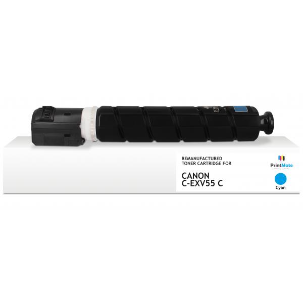 PrintMate K40138F6 cartuccia toner 1 pz Compatibile Ciano (REMANUFACTURED C-EXV55 CYAN TONER ADV 256/356)