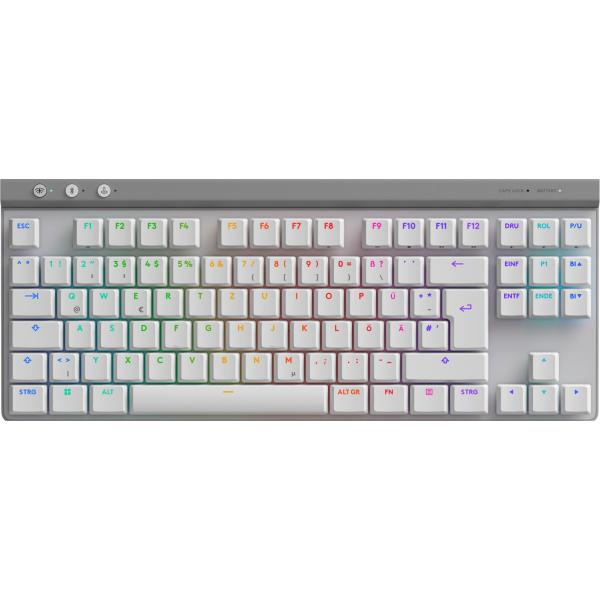 Logitech G G515 LIGHTSPEED TKL (G515 LIGHTSPEED TKL KB - WHITE - DEU - EMEA28I-935) - Versione Tedesca