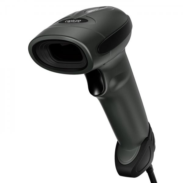 Capture CA-SC-10200B lettore di codici a barre Lettore di codici a barre portatile 2D LED Nero (Viper - Corded 1D/2D Scanner - Warranty: 36M)