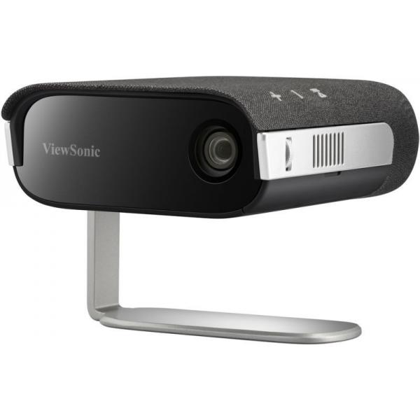 Viewsonic M1XE videoproiettore Proiettore a corto raggio LED WVGA [854x480] Nero, Argento (WVGA LED LIGHT SOURCE T1.2 - HDMIX1 USB CX1 USB AX1 3W SPK X2)