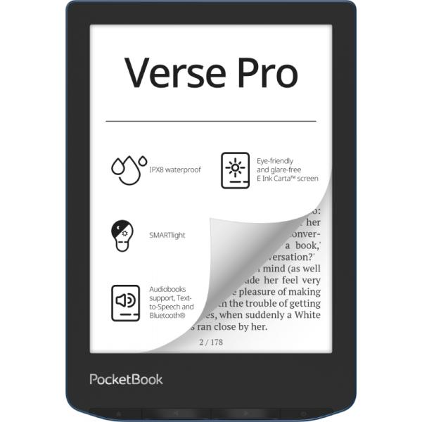 PocketBook Verse Pro e-book reader 16 GB Wi-Fi Bluetooth - Azure