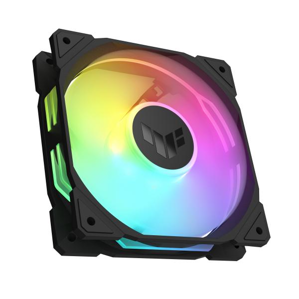 ASUS TUF GAMING TR120 ARGB 3IN1 Black Case per computer Raffreddatore d'aria 12 cm Nero (ASUS TUF GAMING TR120 FANS 3PK)