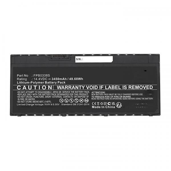 CoreParts MBXFU-BA0048 ricambio per laptop (Battery for Fujitsu LifeBook - 49.68Wh 14.4V 3450mAh Battery - for Fujitsu LifeBook 49.68Wh 14.4V 3450mAh - Warranty: 12M)