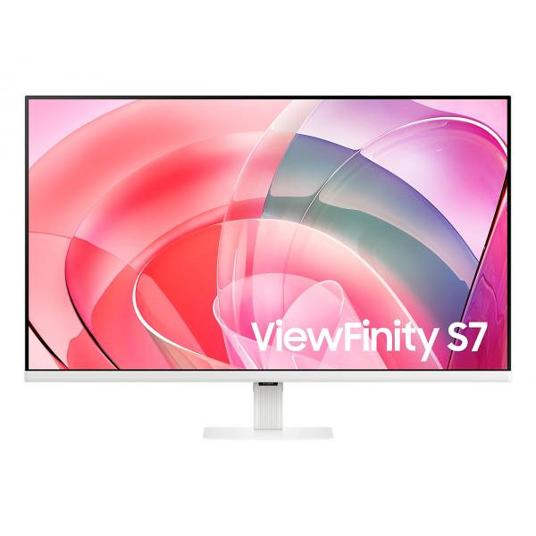 Samsung LS32D701EAU Monitor PC 81,3 cm [32] 3840 x 2160 Pixel 4K Ultra HD LED Bianco (Samsung ViewFinity S7 S32D701EAU - S70D Series - LED monitor - 32 - 3840 x 2160 UHD @ 60 Hz - VA - 350 cd/m? - 30