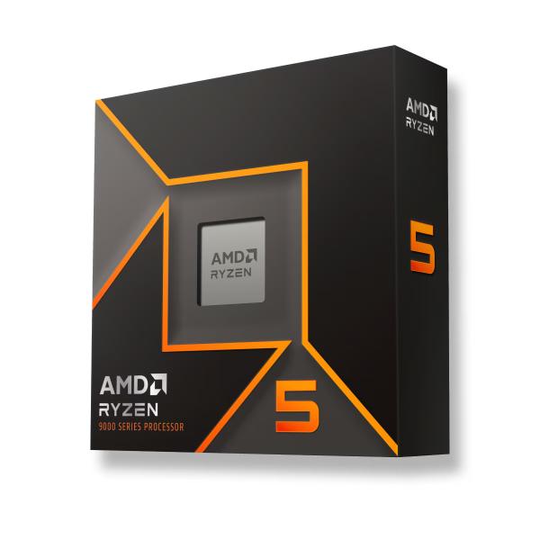 AMD Ryzen 5 9600X processore 3,9 GHz 38 MB L2 & L3 Scatola (CPU AMD RYZEN 5 9600X / AM5 / WOF AMD Ryzen 5 9600X [6/12x 3,9 GHz] AM5 38MB 65W)