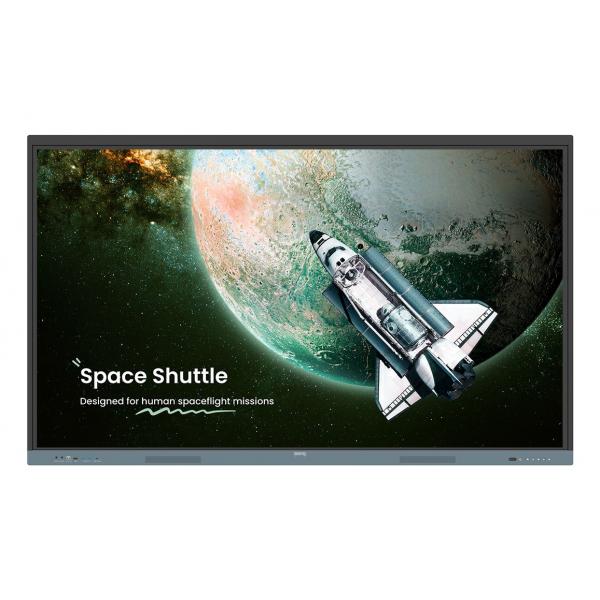 BenQ RE8604 Pannello piatto interattivo 2,18 m [86] 450 cd/m² 4K Ultra HD Nero, Grigio Touch screen Processore integrato Android (BenQ 86 RE8604 450nits IR touch 40 p,)