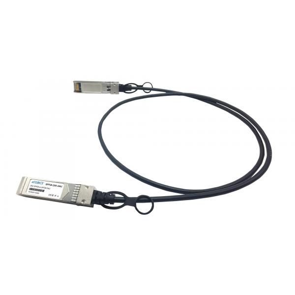 ATGBICS 00YD297-C cavo InfiniBand e in fibra ottica 5 m SFP28 Twinax Nero (Lenovo compatible Direct Attach Copper Cable 25GBase-CU SFP28 [Passive Twinax 5m])